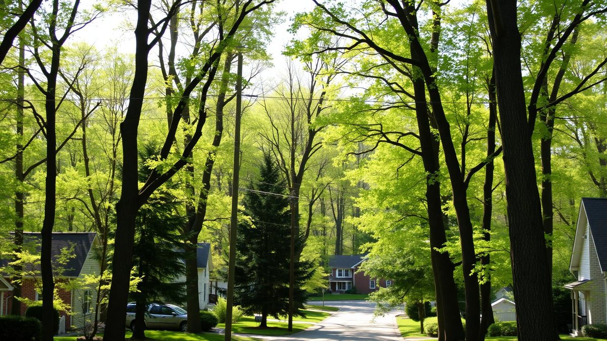 The Hamlet residential neighborhood