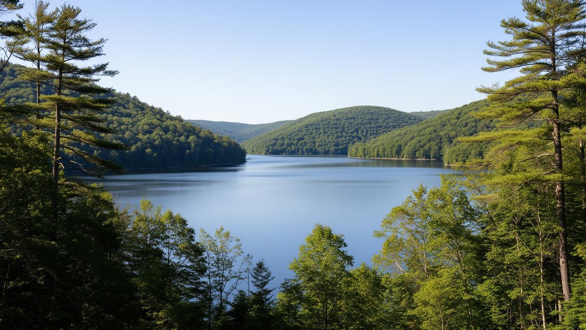 Wallenpaupack Lake Estates lakefront community on Lake Wallenpaupack