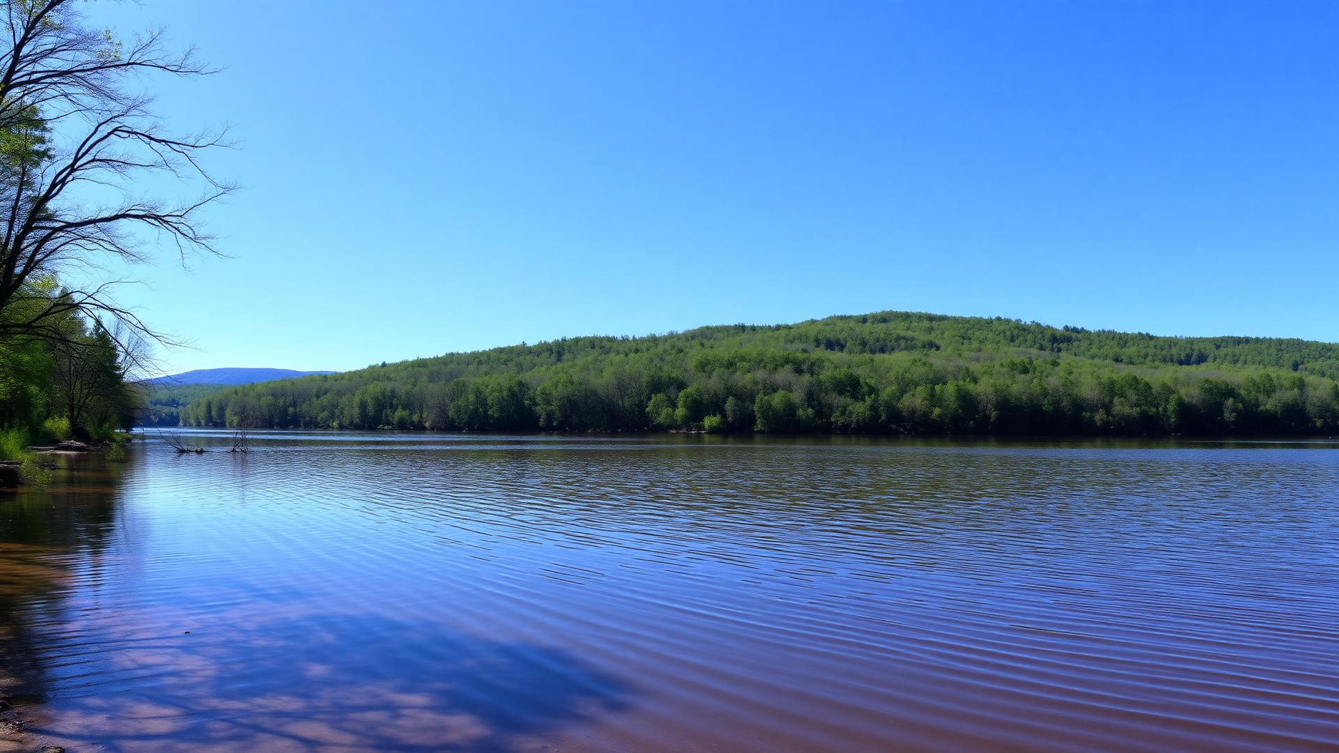 Lake Adventure, a gated recreational lake community in Dingman Township, Pike County, PA