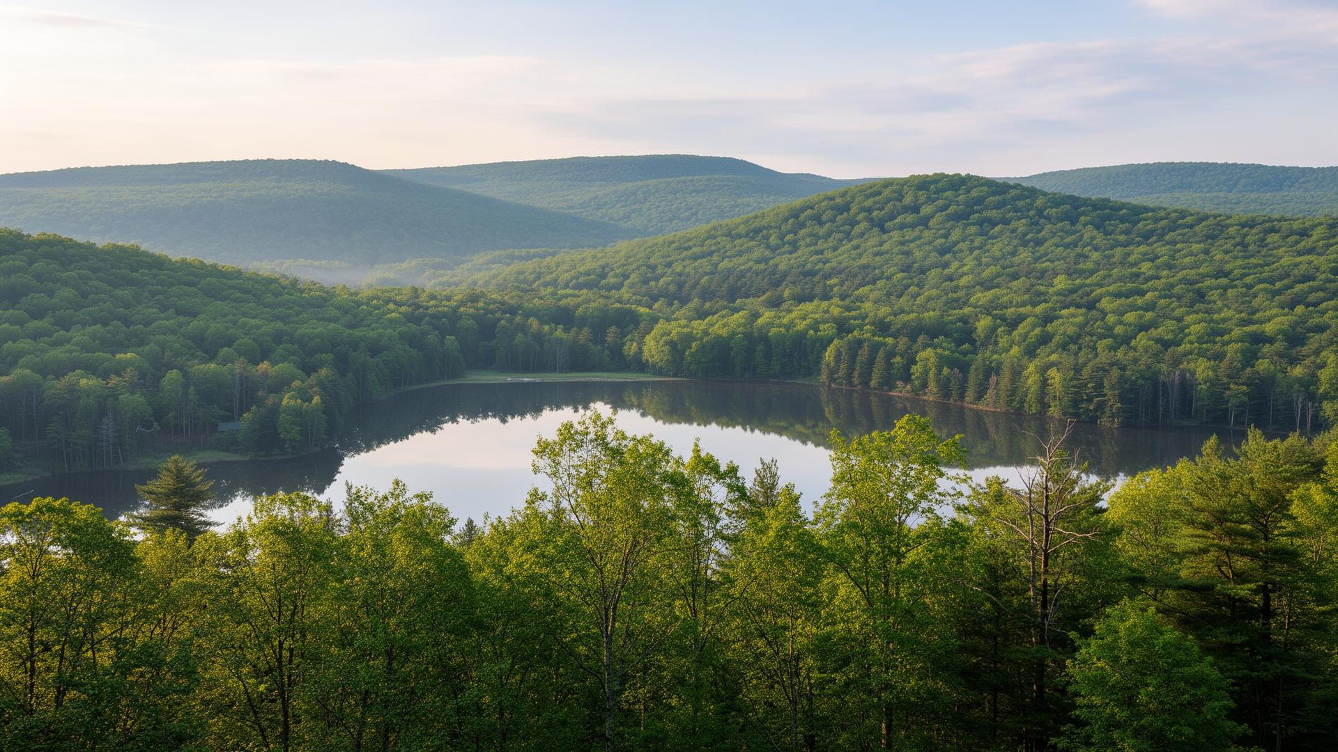 Pocono Springs lake community
